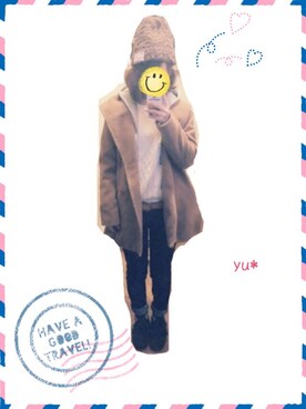 yuco--＊さん（レディース・154cm）の冬コーディネート