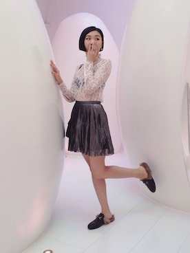 「skirt」｜「アイテム（その他シューズ）」を使った、Ravenさん（レディース・170cm）の夏コーディネート