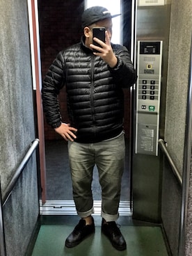 「グレーパンツ」｜NurseManさん（メンズ・175cm）の春コーディネート