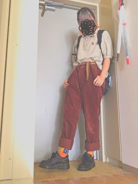 「BROWN」｜「アイテム（その他シューズ）」を使った、とりさん（レディース・165cm）の夏コーディネート