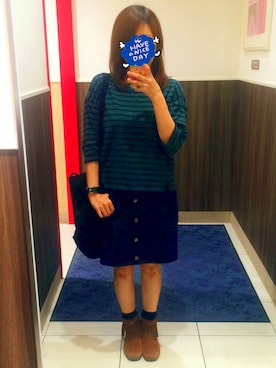 ちびゆい♡さん（レディース・152cm）の秋コーディネート