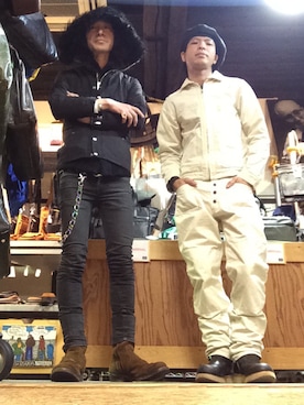 「GERUGAのアイテム」を使った、SBP-18さん（メンズ・163cm）の冬コーディネート