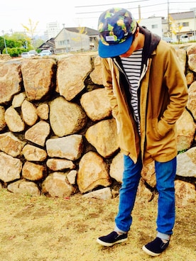 「BACK NUMBER（バックナンバー）のアイテム（その他アウター）」を使った、KAZUさん（メンズ・173cm）の秋コーディネート