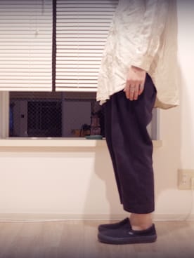 「リング」｜「アイテム（パンツ）」を使った、Yuto Ikedaさん（メンズ・173cm）の夏コーディネート