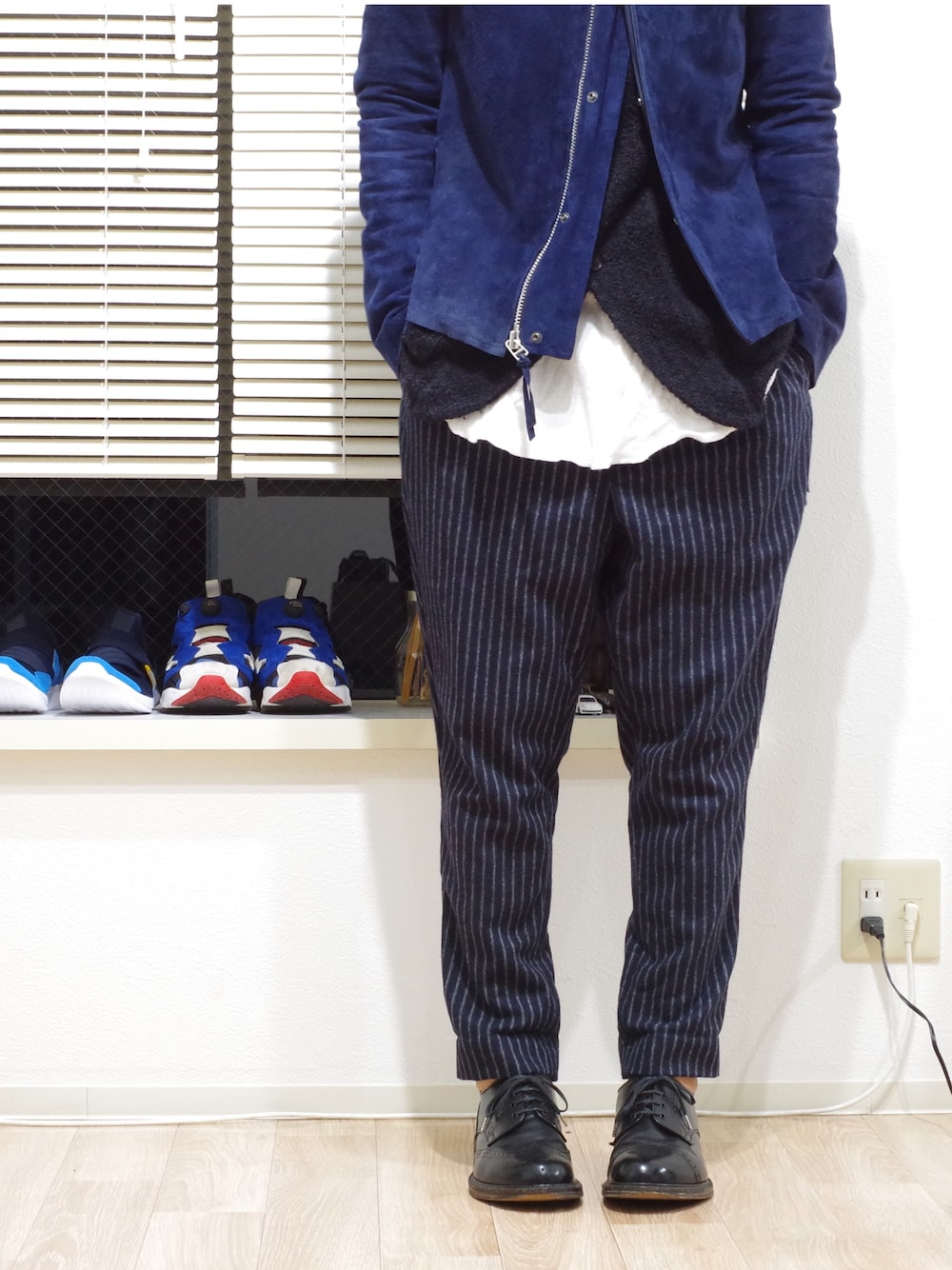 BED J.W. FORDのセットアップを使った人気ファッション