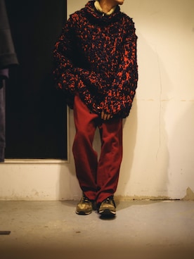 「Bernabeu（ベルナベウ）のアイテム」を使った、Yuto Ikedaさん（メンズ・174cm）の秋コーディネート