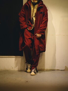 「Bernabeu（ベルナベウ）のアイテム」を使った、Yuto Ikedaさん（メンズ・174cm）の秋コーディネート