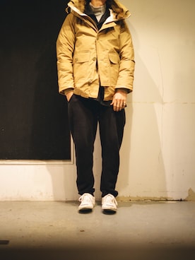 「WHITE LINE（ホワイトライン）のアイテム（ジャケット/アウター）」を使った、Yuto Ikedaさん（メンズ・174cm）の秋コーディネート