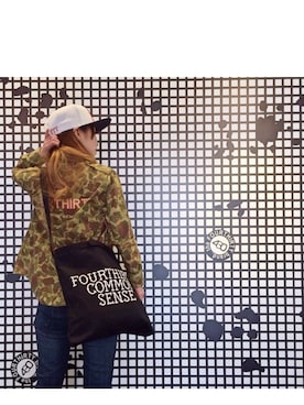 「430（フォーサーティ）のアイテム」を使った、はるかさん（レディース・156cm）の春コーディネート