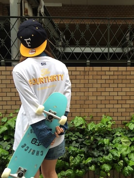 「アイテム（サロペット/オーバーオール）」を使った、はるかさん（レディース・156cm・20代）の春コーディネート