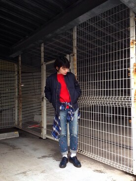 mamiさん（レディース・157cm）の冬コーディネート