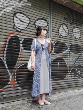 「SHIPS（シップス）のアイテム（その他シューズ）」を使った、mamiさん（レディース・157cm）の春コーディネート