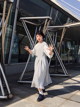 「Sister（シスター）のアイテム」を使った、mamiさん（レディース・157cm）の春コーディネート