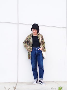 mamiさん（レディース・157cm）の春コーディネート