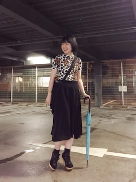 「durbuy（デュルブイ）のアイテム」を使った、mamiさん（レディース・157cm）の夏コーディネート