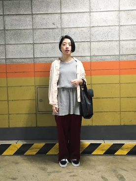 「artyz（アーティーズ）のアイテム」を使った、mamiさん（レディース・157cm）の夏コーディネート