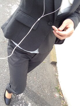 「SUIT.（スーツ）のアイテム」を使った、makotoさん（レディース・165cm）の秋コーディネート