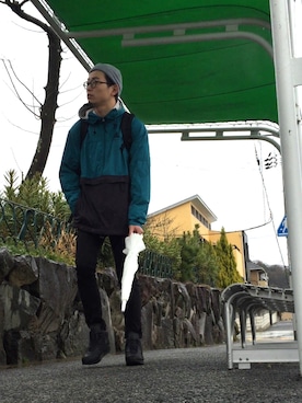 「NIKE ACG（ナイキエィシージー）のアイテム（ジャケット/アウター）」を使った、daisukeさん（メンズ・186cm）の春コーディネート