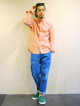 horiguchiさん（メンズ・172cm）の春コーディネート