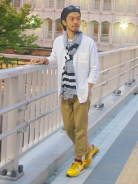 horiguchiさん（メンズ・172cm）の春コーディネート