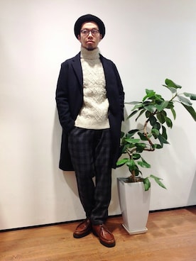 horiguchiさん（メンズ・172cm）の秋コーディネート