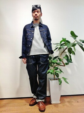 horiguchiさん（メンズ・172cm）の冬コーディネート