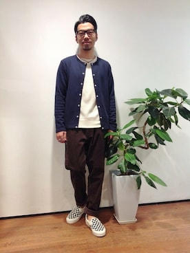 horiguchiさん（メンズ・172cm）の秋コーディネート