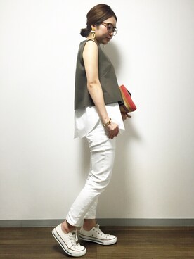 kanaさん(レディース・154cm)の夏コーディネート