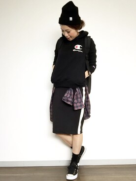 「STRAS BURGO（ストラスブルゴ）のアイテム」を使った、kanaさん（レディース・154cm）の秋コーディネート