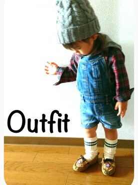 Ruuuu さん（キッズ・80cm）の春コーディネート