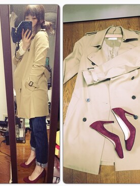 「ハイウエストデニム」｜はだpiさん（レディース・162cm）の春コーディネート