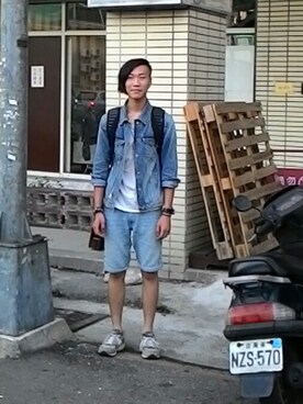 林保昇さん(メンズ・178cm)の夏コーディネート