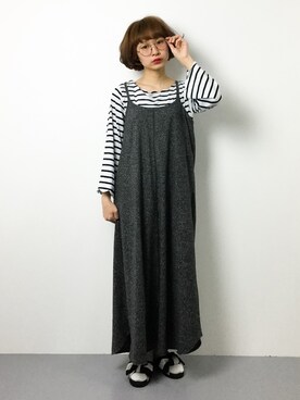 チョコビさん(レディース・154cm)の春コーディネート