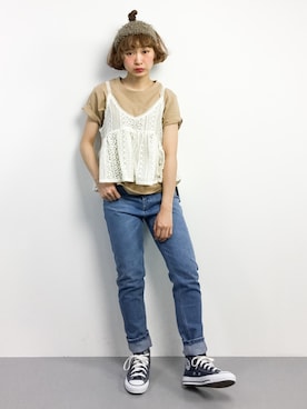 チョコビさん（レディース・154cm）の春コーディネート