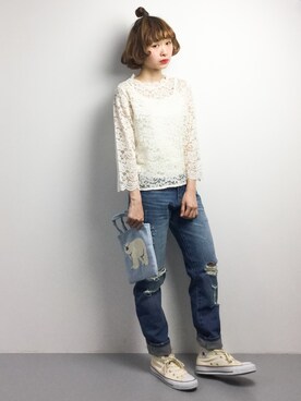 チョコビさん（レディース・154cm）の春コーディネート