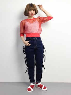 チョコビさん（レディース・154cm）の春コーディネート