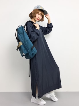 「ハラチ」｜「アイテム（ワンピース/ドレス）」を使った、チョコビさん（レディース・154cm）の夏コーディネート