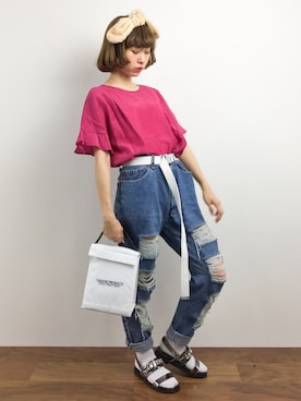 チョコビさん（レディース・154cm）の夏コーディネート