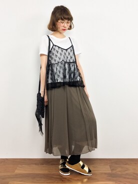 チョコビさん（レディース・154cm）の夏コーディネート