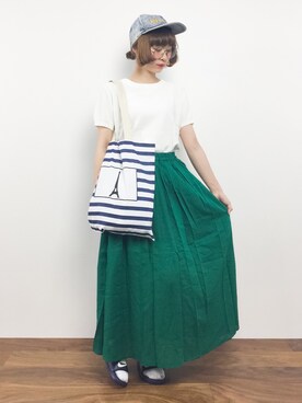 チョコビさん(レディース・154cm)の夏コーディネート