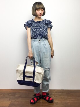 チョコビさん（レディース・154cm）の夏コーディネート