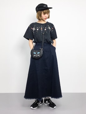 チョコビさん(レディース・154cm)の夏コーディネート