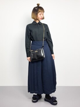 「Ted Baker（テッドベーカー）のアイテム」を使った、チョコビさん（レディース・154cm）の夏コーディネート