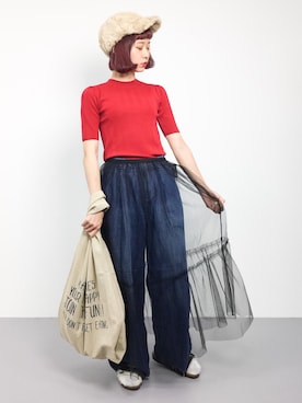 チョコビさん（レディース・154cm）の夏コーディネート