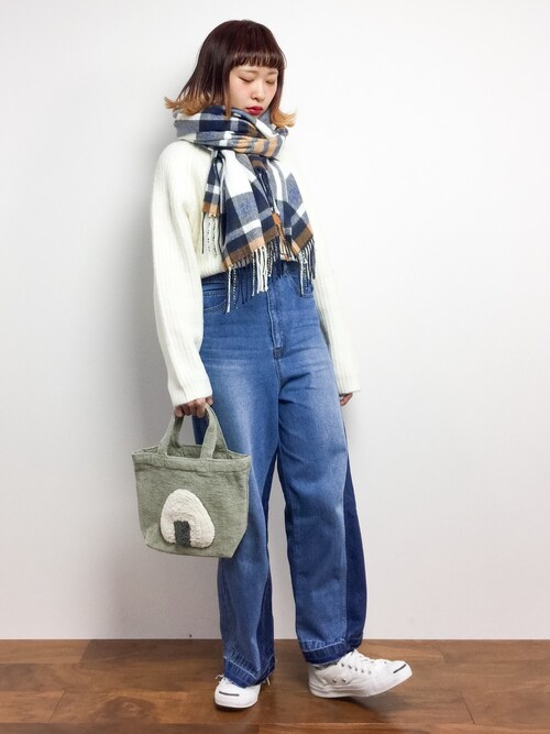 大胆なワイドシルエットならメルロー(¥2,971)