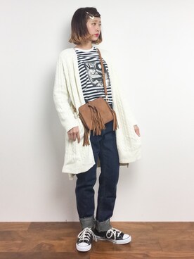 チョコビさん（レディース・154cm）の冬コーディネート