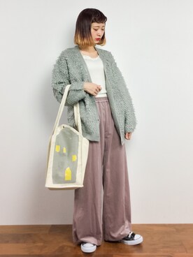 「SALON by PEACH JOHN（サロンバイピーチジョン）のアイテム」を使った、チョコビさん（レディース・154cm）の冬コーディネート