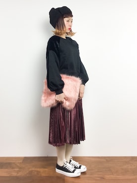 チョコビさん（レディース・154cm）の冬コーディネート
