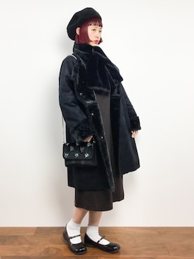 チョコビさん（レディース・154cm）の冬コーディネート