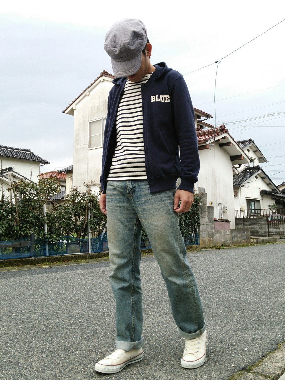 BLUE BLUEのキャスケットを使った人気ファッションコーディネート - WEAR